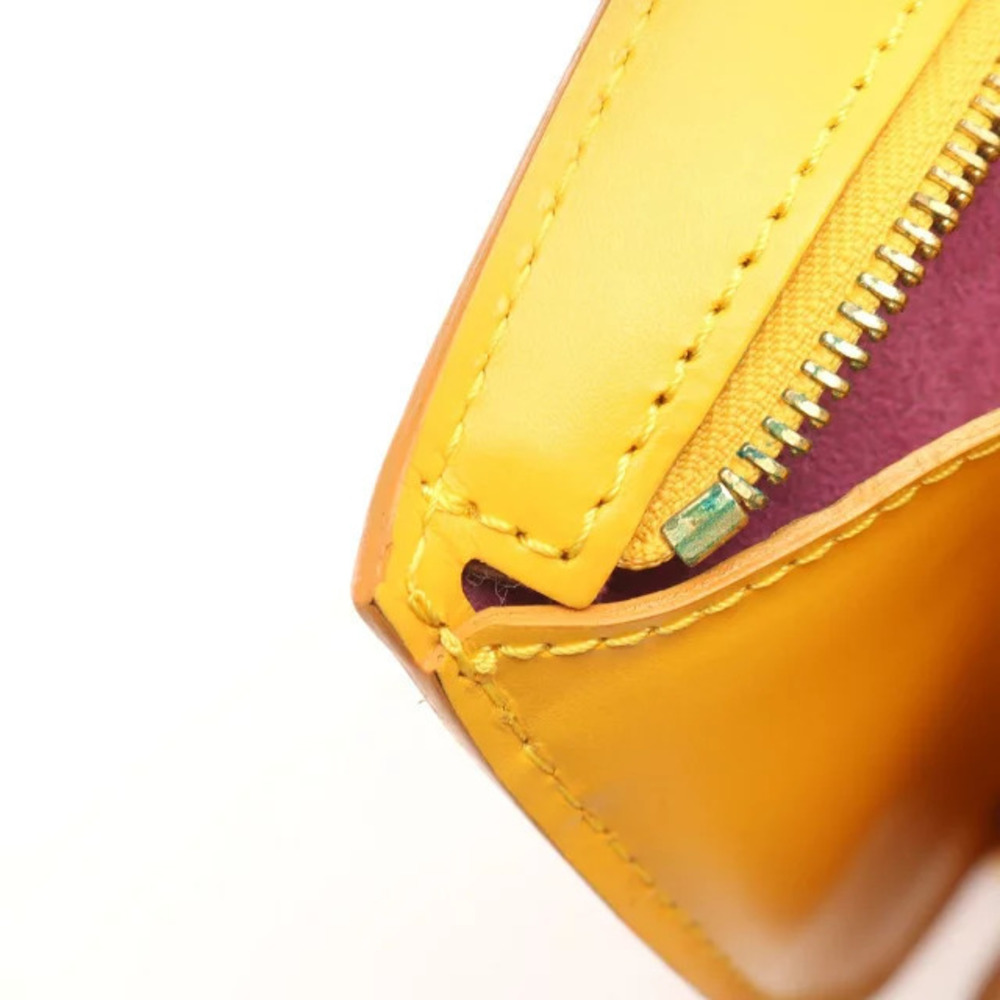Louis Vuitton Saint Jacques Shopping Shoulder Bag Leather Epi Yellow - Picture 6 of 9